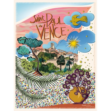 Affiche Saint Paul de Vence