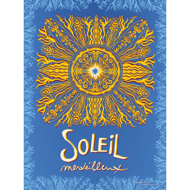 Affiche Soleil merveilleux