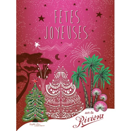 Affiche Fêtes Joyeuses Riviera